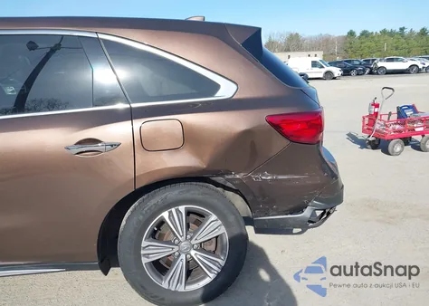 2019 Acura Mdx Standard from USA, damaged, VIN 5J8YD4H39KL000188